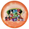 Opłatek na tort Mickey i Minnie-2. Średnica:21 cm