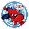 Opłatek na tort Spiderman-1. Średnica:21 cm