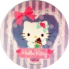 Opłatek na tort Hello Kitty-11. Średnica:21 cm